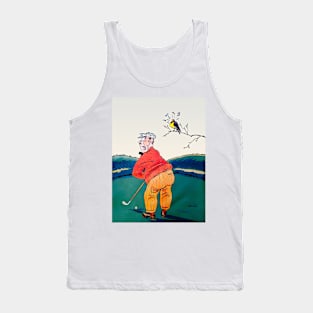 1931 Golf Cartoon Tank Top